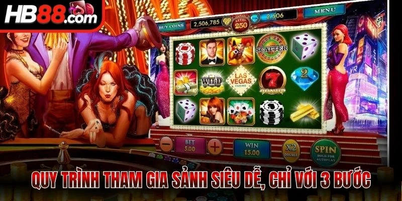 PG Nổ Hũ - Trải Nghiệm Slot Với Jackpot Khủng Cùng HB88 3 Quy trình tham gia sảnh siêu dễ, chỉ với 3 bước